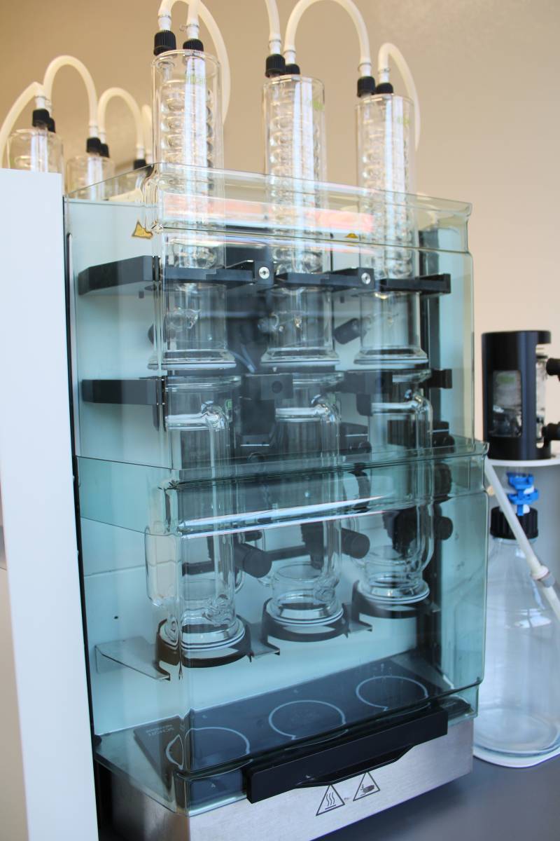 Fat Extractor Machine Büchi Fat Extractor E-500 inkl. Interface I-300 Pro cpl. und HydrolEx H ...