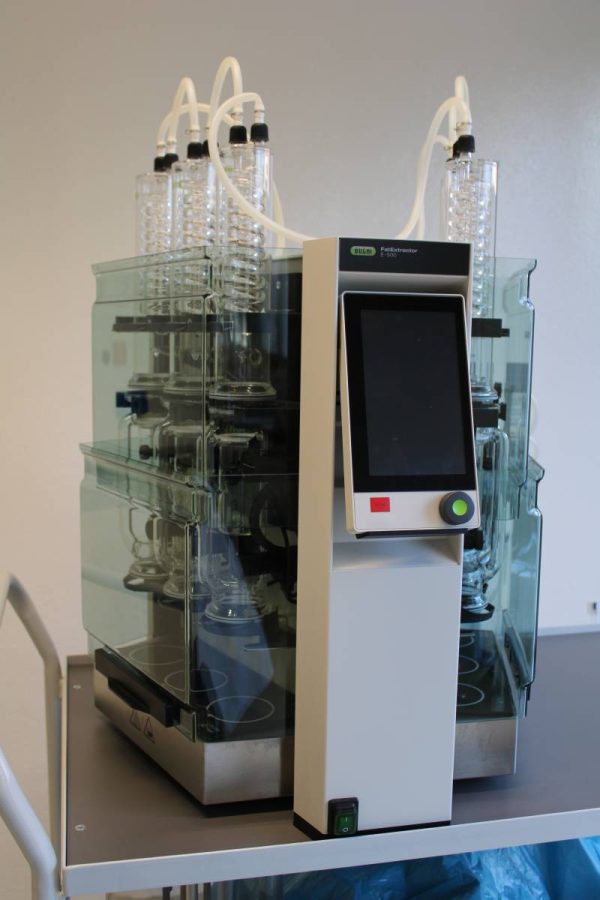 Fat Extractor Machine Büchi Fat Extractor E-500 inkl. Interface I-300 Pro cpl. und HydrolEx H ...
