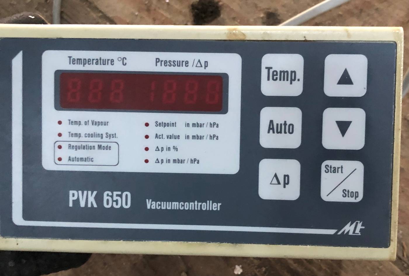 Vacuum Kontroller PVK 650