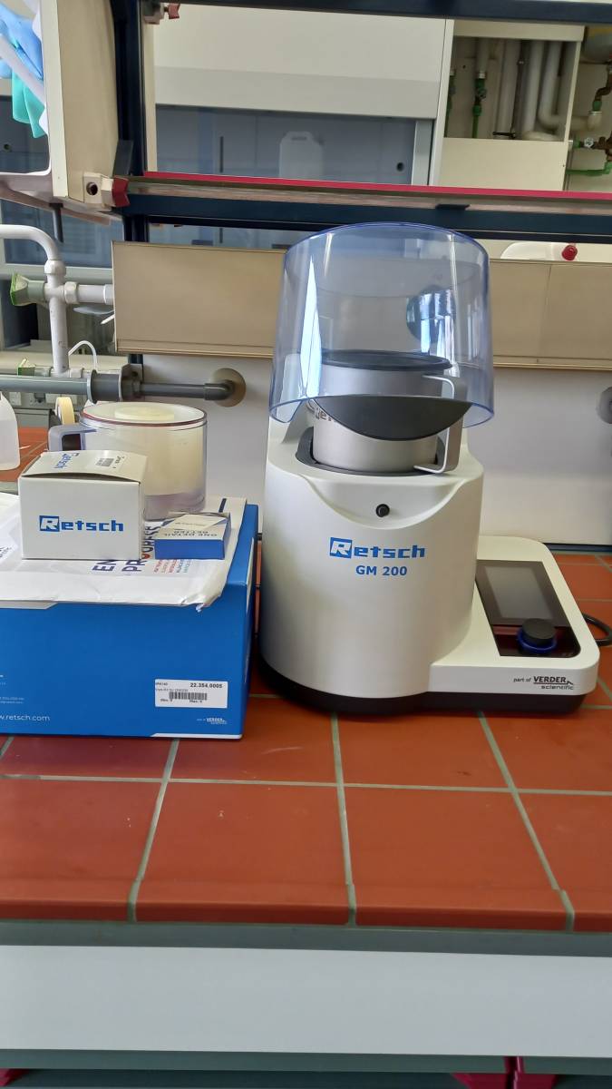 Retsch Grindomix GM 200 inkl. Zubehör